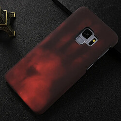 Acheter Wewoo Coque Orange pour Samsung Galaxy S9 pâte peau + PC capteur thermique décoloration protection arrière cas de couverture