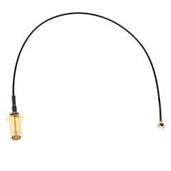 IPEX Tourner UF.L vers le câble d'adaptateur d'antenne d'extension coaxial SMA 30cm