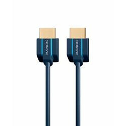 Clicktronic Casual Câble HDMI haute vitesse ultrafin avec Ethernet (Câble fin haute vitesse pour TV HD- et 3D-) 2 m pas cher