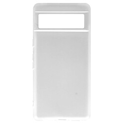 Avizar Coque Google Pixel 7 Pro Silicone Gel Flexible Fine et Légère blanc translucide