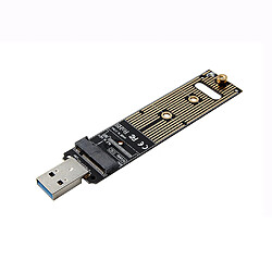 Prise en charge de la carte de convertisseur de carte adaptateur mobile M.2 NVME vers USB3.0 Interface M.2 PCIE (clé M) SSD NVME n100