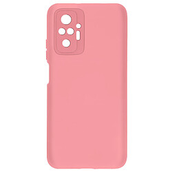 Avizar Coque Xiaomi Redmi Note 10 Pro Silicone Semirigide Finition Soft Touch Fine Rose