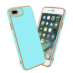 Cadorabo Coque iPhone 7 PLUS / 7S PLUS / 8 PLUS Etui en Turquoise