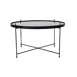 Avis Lisa Design Glina - table basse - métal et verre - 70 cm