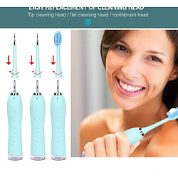 Universal Calcul par ultrasons Zoom dentaire Zoom électrique des dents Son Taches de malheur Taches de tartare Blanchiment des dents Nettoyage oral | Irrigateur oral (vert)