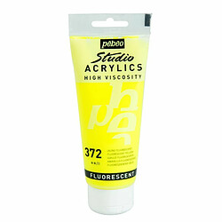 Pebeo Peinture acrylique fluorescente - Jaune - 100 ml