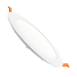 Avis Ledkia Dalle LED 18W Ronde Extra-Plate Coupe Ø 205 mm Blanc chaud 3000K