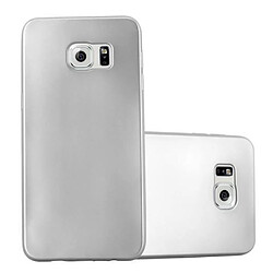 Cadorabo Coque Samsung Galaxy S6 EDGE Etui en Argent