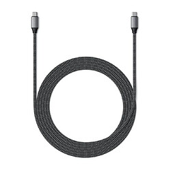 Satechi Câble USB-C vers USB-C 100W Gris