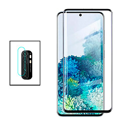 PHONECARE Kit Film Caméra Arrière + Film de Verre Trempé Incurvé pour Xiaomi Mi Note 10 Lite