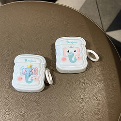 Avis GUPBOO Airpods Coque Housse Étui Protecteur Compatible pour AirPods1/2-Dessin animé mignon Dumbo Girl