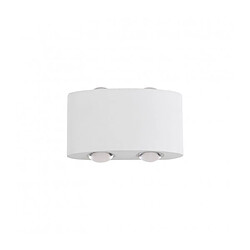 Luminaire Center Applique de jardin en aluminium Gilberto blanc