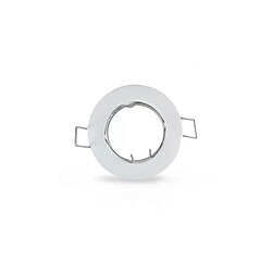 Miidex SUPPORT PLAFOND ROND BLANC Ø78 MM