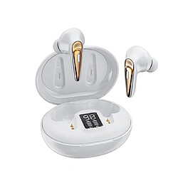 Universal Écouteurs sans fil TWS 5.0 Écran LED Écouteurs Bluetooth 9D Basse Stéréo Sport Musique Bouchons d'oreille imperméables Écouteurs avec microphone