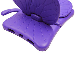 Coque en TPU style papillon EVA antichoc avec béquille violet pour votre Apple iPad Air (2020)/iPad Pro 11 pouces (2020)/iPad Air 4