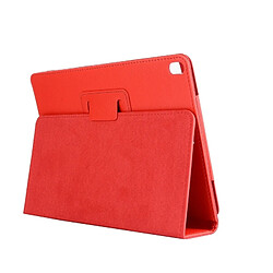 Wewoo Coque rouge pour iPad Pro 10,5 pouces Litchi Texture double rabat en cuir horizontale avec étui pas cher