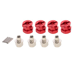 Acheter Roue Hex Hub 12mm Extension Adaptateur Plus long Combiner pour 1/10 RC Car Red