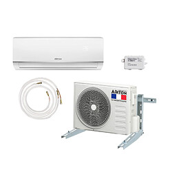 Pack Climatiseur réversible AIRTON - A Poser Soi-même - 5270W - Readyclim 4M - WIFI - Support Mural - 409732LFWSM