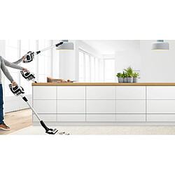 Bosch BBS812AM Blanc Aspirateur sans sac - Capacité 0,4 L - Sec - Niveau sonore 76 dB - Sac à poussière