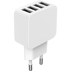 Chargeur maison Universel 5.4A IC Smart Blanc Bigben