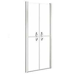 vidaXL Porte de douche ESG transparent 71x190 cm