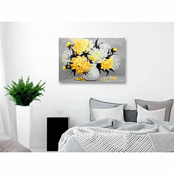 Paris Prix Tableau Imprimé Fragrant Colours Wide Yellow 60 x 90 cm