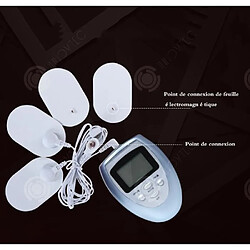 Avis INN 6 modes batterie masseur impulsion électronique point d'acupuncture méridien patch de massage instrument impulsion massage