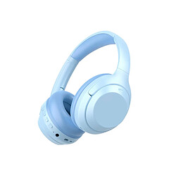 Eko Casque Stéréo Bluetooth 5.0 Modèle Pharell Bleu