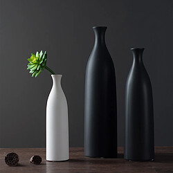 Avis vases en céramique de style nordique table décorative debout fleur vase noir l