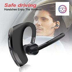 Acheter GUPBOO Casque Bluetooth sans fil V8/V9 casque Bluetooth casque d'affaires avec micro casque de conduite de voiture pour téléphone portable