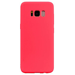 Wewoo Coque Souple Pour Galaxy S8 + Etui en TPU Candy Color Rouge