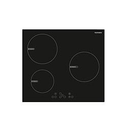 Table de cuisson induction 60cm 3 feux 4300w noir - TK60I3Z1BT - TELEFUNKEN