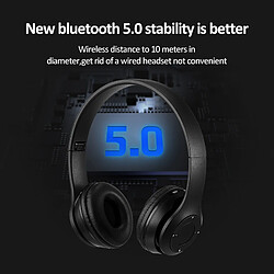 Avis Universal Casque sans fil casque bluetooth casque musique stéréo casque armure jeux pliable téléphone portable tablette cadeau |