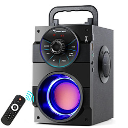 Universal Haut-parleur Bluetooth Portable High Power Stéréo Subwoofer Support for Heavy Subwoofer | Haut-parleur Portable (Noir)