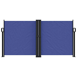 Avis Maison Chic Auvent latéral rétractable de balcon | Store extérieur | Auvent solaire Bleu 117x1200 cm -GKD19026