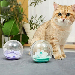 Universal 1PC Électrique Chat Butterfly Ball Innovative Pet Funny Toy Reality Fluttering Butterfly Jouer pour chatons et chiots | Jouet pour chats (violet) pas cher