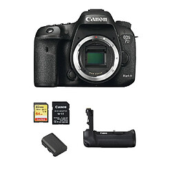 CANON EOS 7D II Body + WiFi adapter W-E1 + 64GB SD card + LP-E6N Battery + BG-E16 Battery Grip