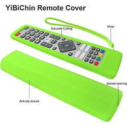 Acheter SANAG Housse Coque En Silicone Pour Sharp Aquos Tv Telecommande Shw/Rmc/0133 Shwrmc0133, Etui De Protection Pour Sharp Tv Telecommande, Antiderapage, Antisismique, Lavable-Glow Green