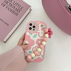 GUPBOO Étui pour iPhone11ProMax Coque souple pour téléphone en silicone fleur de peinture à l'huile de printemps