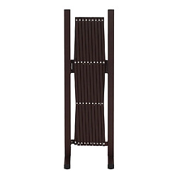 Avis Mendler Barrière de sécurité en aluminium HWC-K56, Grille de sécurité extensible pivotante en acier 103x36-265x31cm, marron