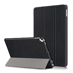 Etui en PU avec support tri-pliure noir pour votre Apple iPad 10.2 (2019)