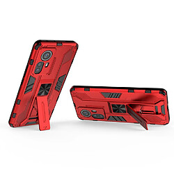 Coque en TPU anti-rayures avec béquille rouge pour Xiaomi 12 Pro