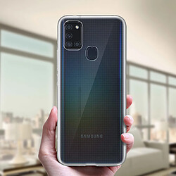 Acheter Coque Samsung A21s Protection Silicone Gel Fine Légère Akashi Transparent