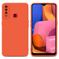 Cadorabo Coque Samsung Galaxy A20s Etui en Orange