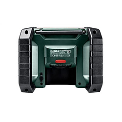 Radio de chantier double alimentation Metabo R 1218 BT 12 18 V sans batterie ni chargeur