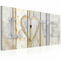 Paris Prix Tableau Imprimé Vintage Love 60x120cm