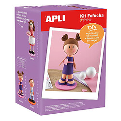 Kit mousse thermoformable Poupée Fofuchas Fille - Apli Agipa