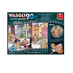 Puzzle 1000 pièces Diset Wasgij Retro Mystery 4 Live Entertainment !