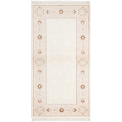 Vidal Tapis de laine 155x81 beige Darya