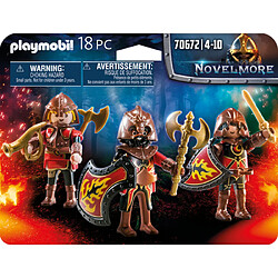 Acheter Playmobil® 70672 Playmobil Novelmore 3 combattants Burnham Raiders